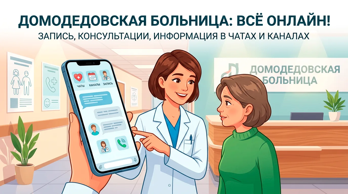 Домодедовская больница на связи