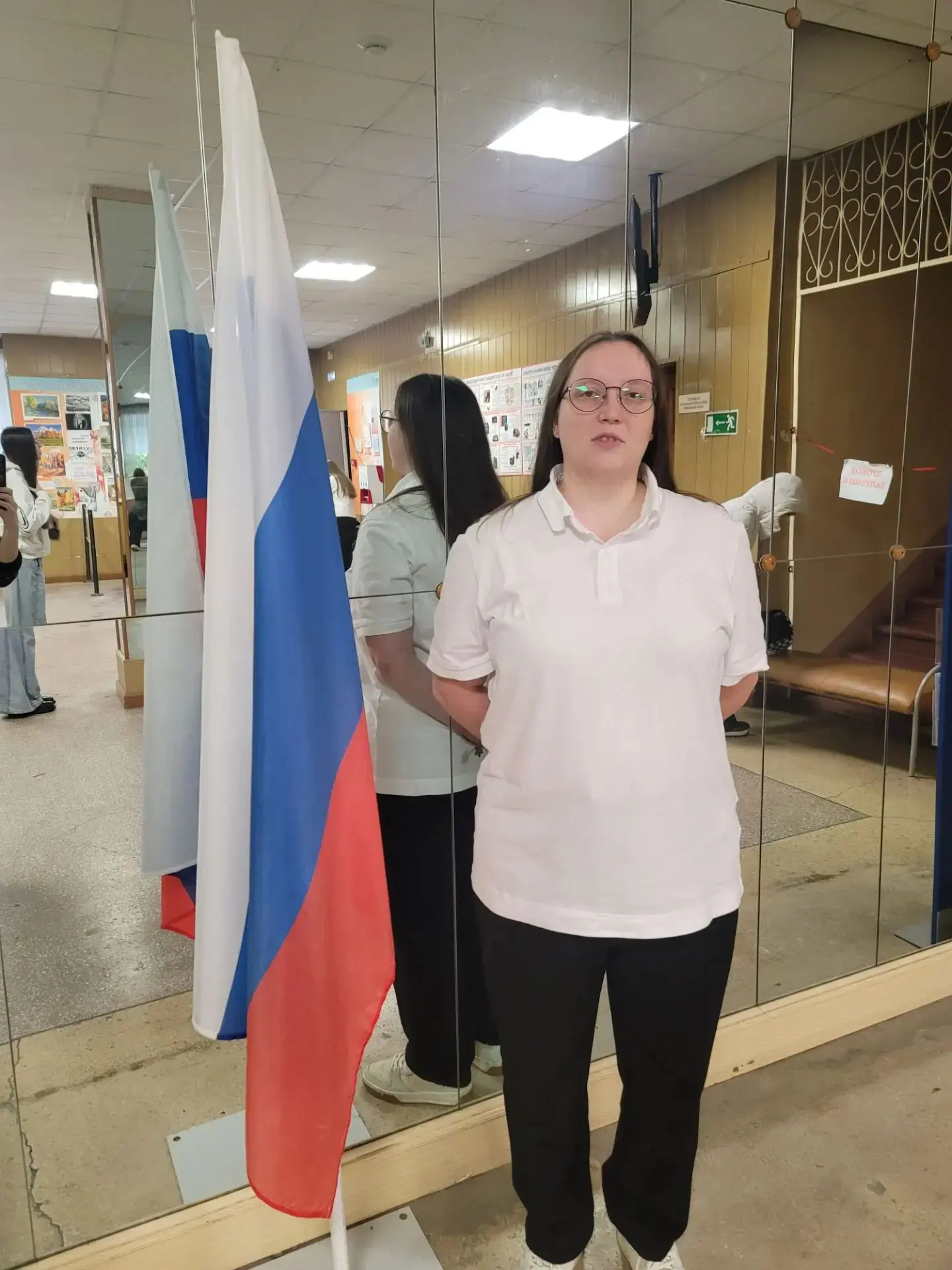 🇷🇺Традиционно учебная неделя в ОТДИС началась с линейки.