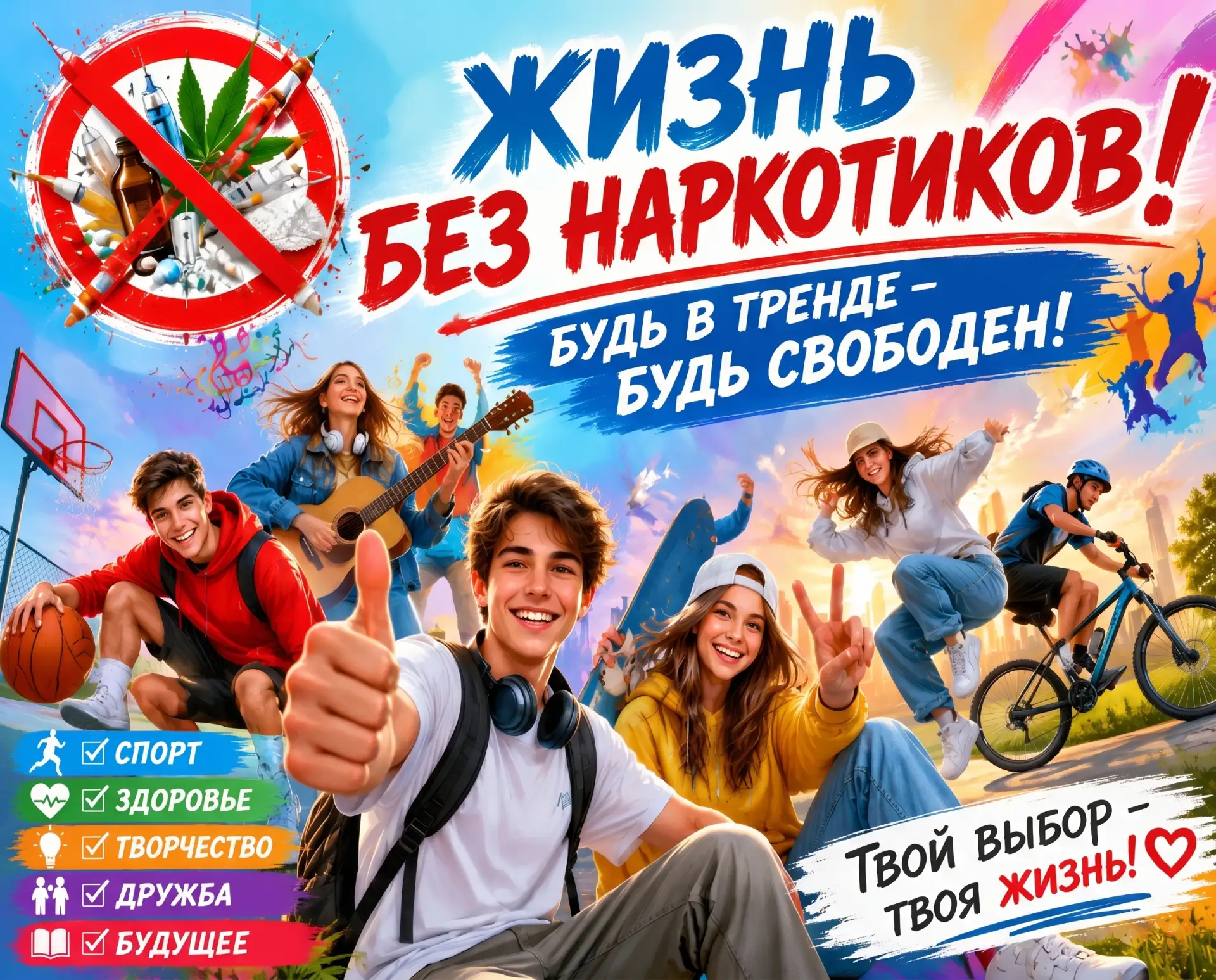 🚫💉 С 22 по 28 июня проводится Неделя профилактики употребления наркотических средств.
⁣
 Профилакт