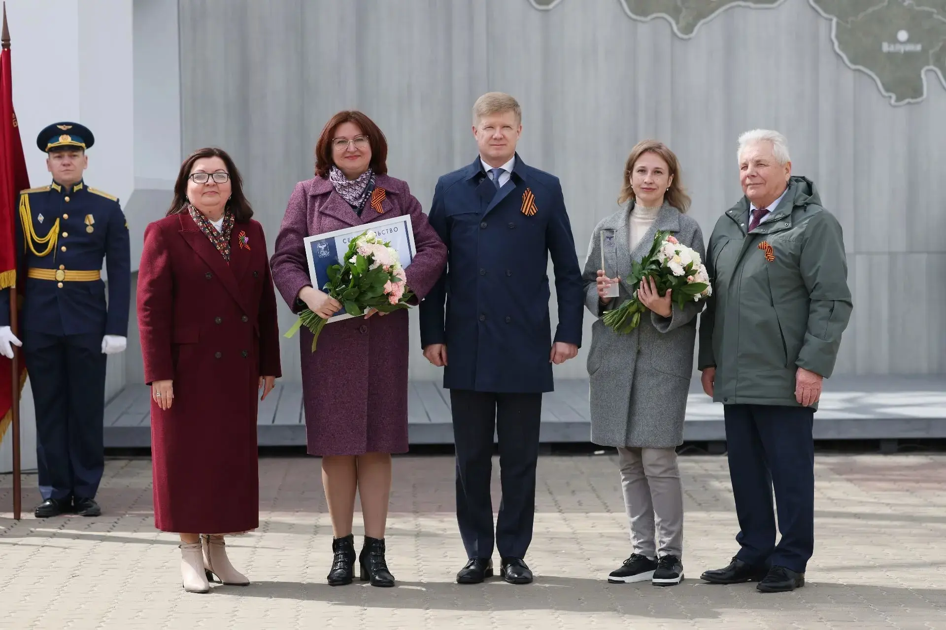 🎉 Торжественная церемония открытия областной Аллеи Трудовой Славы прошла в городе Белгороде в преддв
