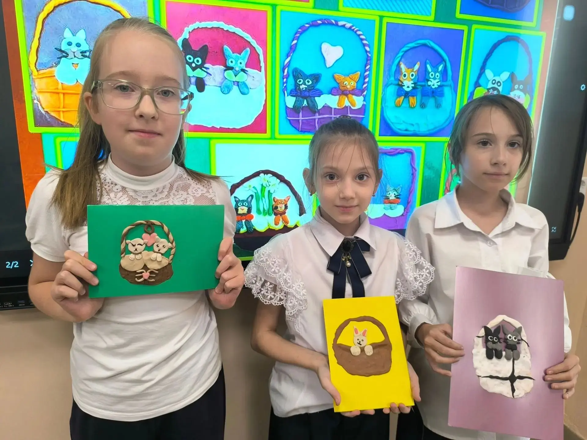 Урок технологии в 3 "Б" классе. Лепка из пластилина ☀️