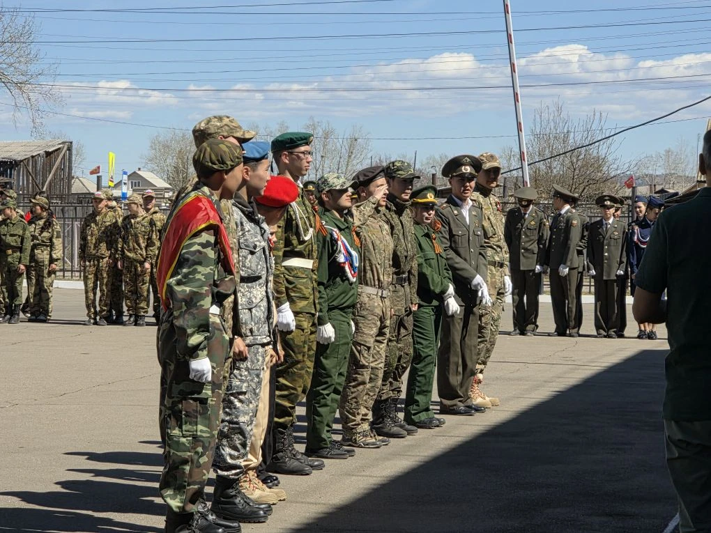 🎖️ Парад зарничников в Усть-Ордынской гимназии-интернат!