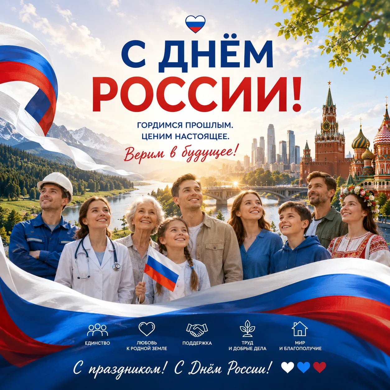 С Днём России! 🇷🇺
