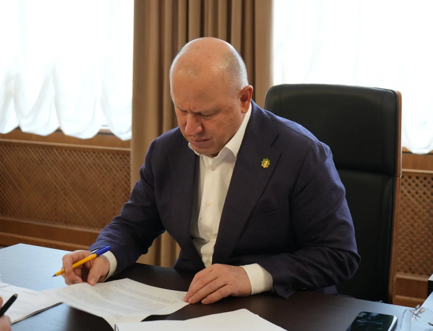 Дорогие друзья!  Сегодня Руководитель Администрации Главы и Правительства ЧР Галас Таймасханов провё