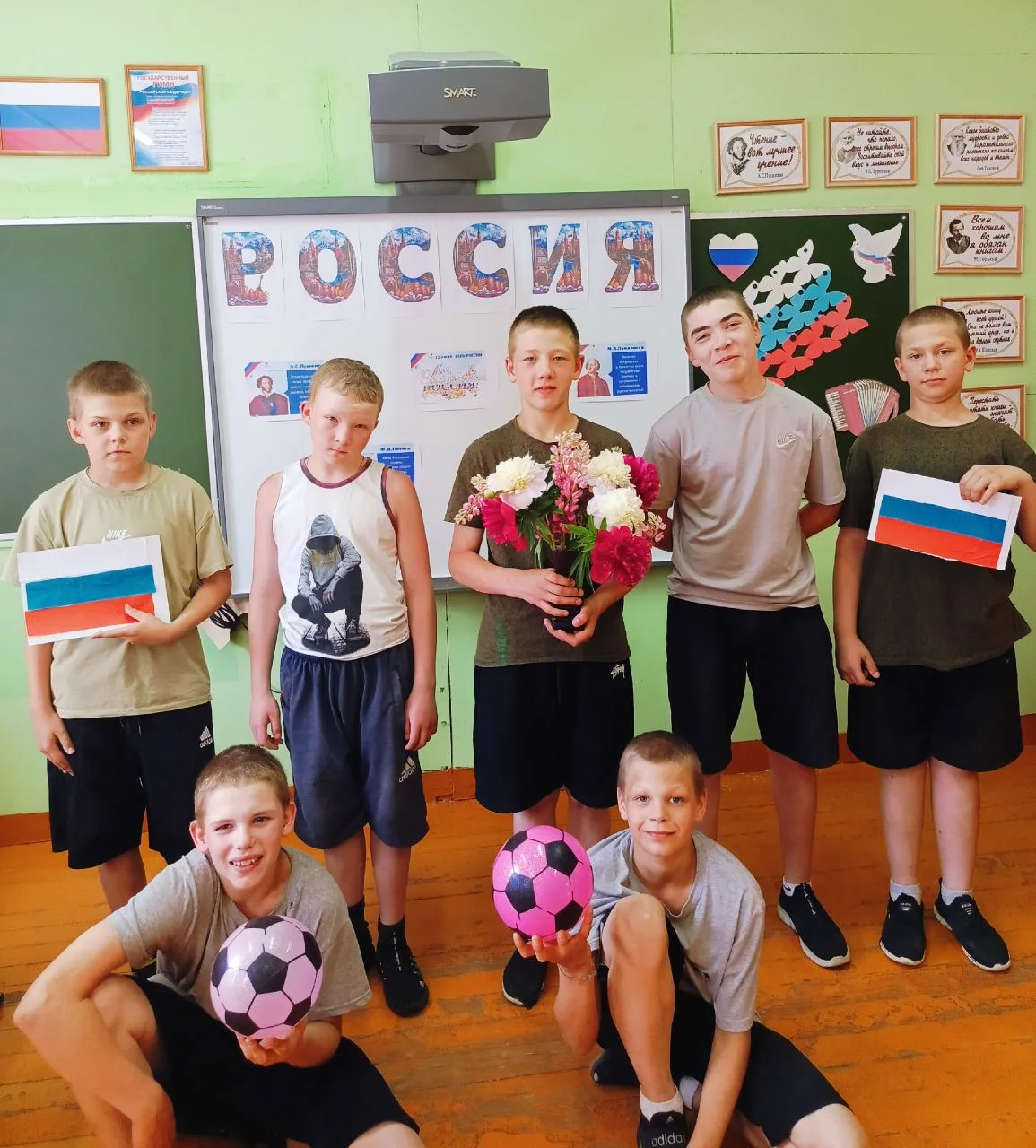 ♥️ "Моя Родина – Россия" - под таким названием состоялась игровая программа, посвящённая Дню России 