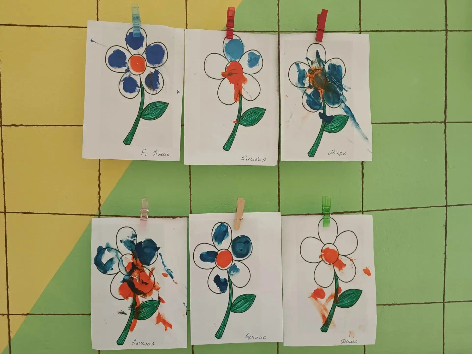 Первые творческие успехи наших малышей! 🌸