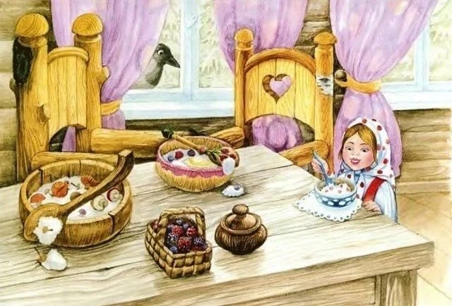 Развиваем речь!
Расскажи по картинкам сказку "Три Медведя" 🐻🐻🐻
В домике этом жили три медведя.
Од