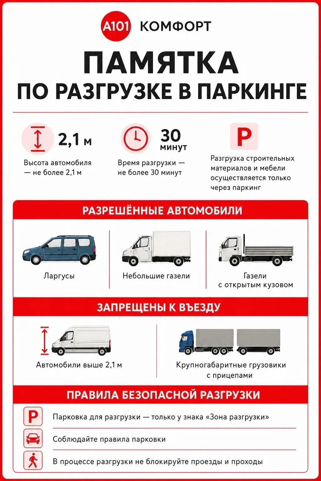 🚚 Разгрузка строительных материалов и крупногабаритных предметов