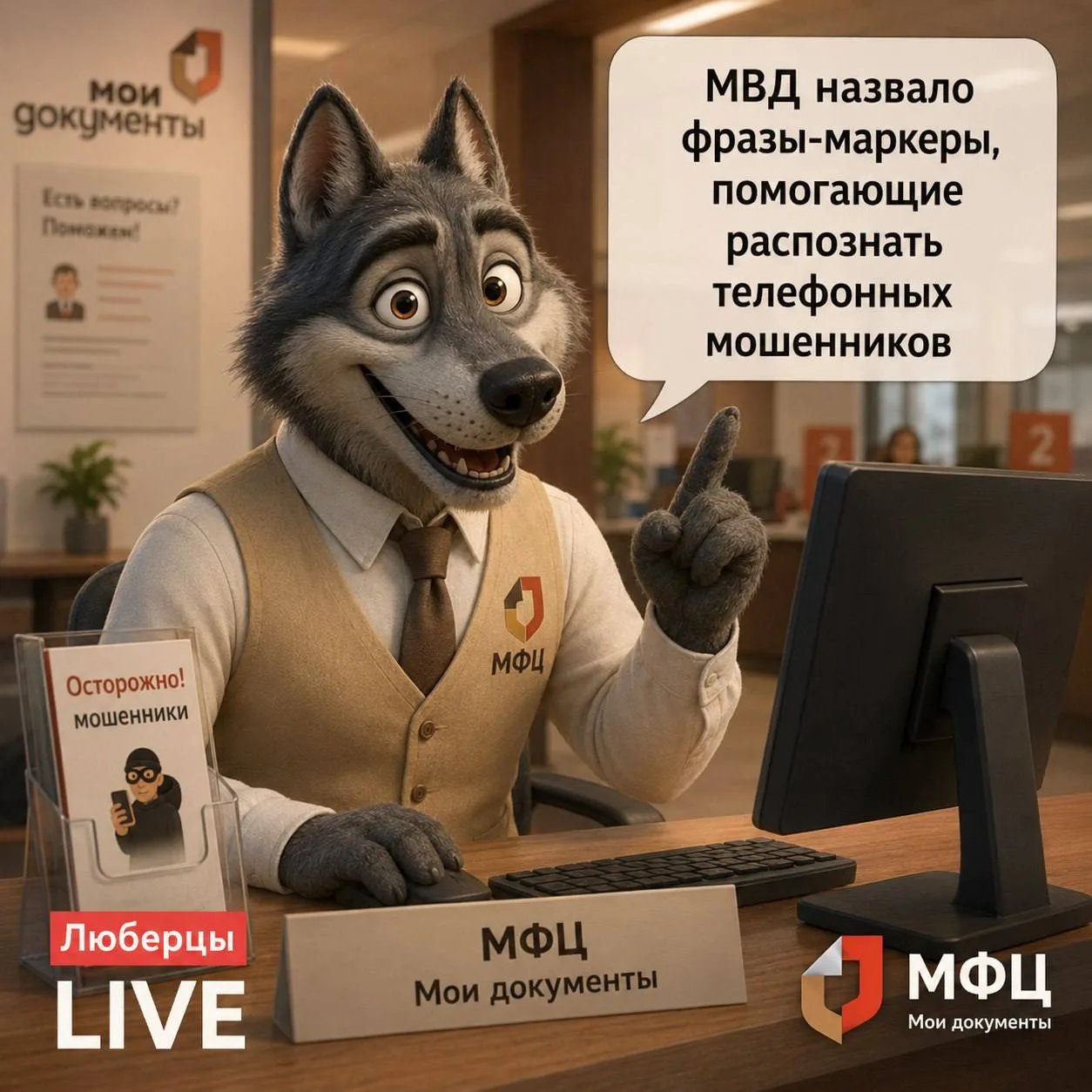 МВД назвало фразы-маркеры, помогающие распознать телефонных мошенников

Управление по организации бо