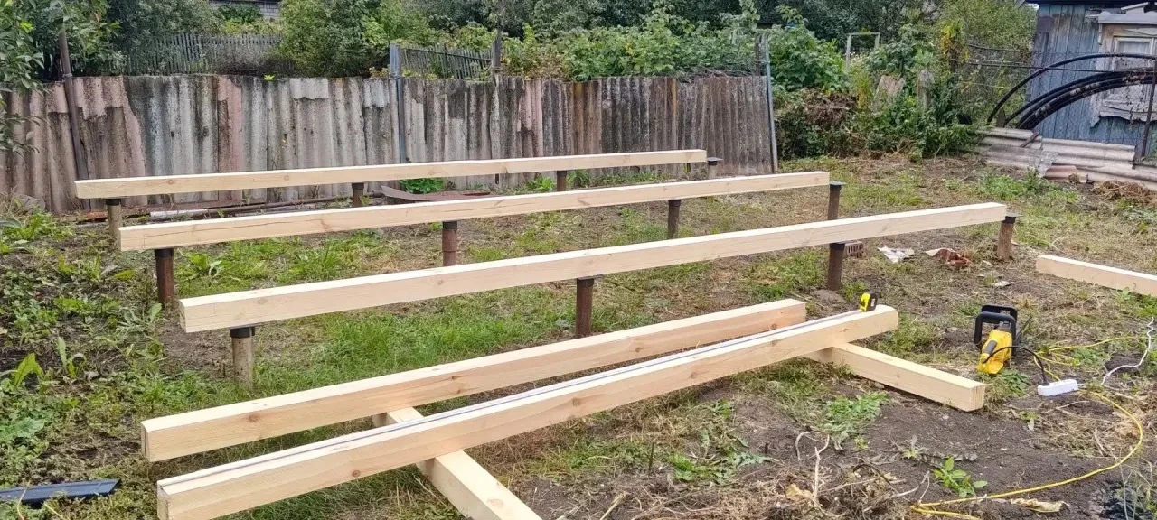 Ну что ж🤩 урожай собран и самое время начать строительство дачного домика💪
