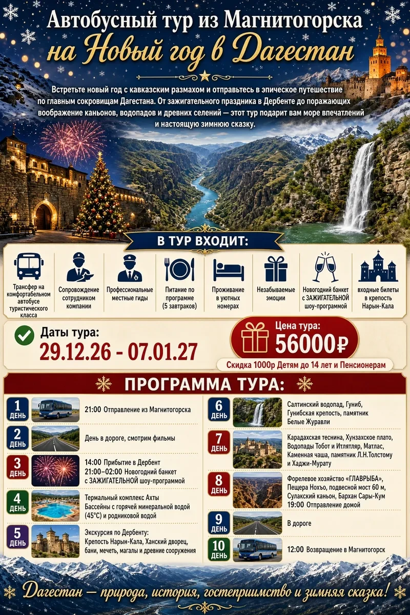⁉Уже думали где встретите Новый год! ⁉