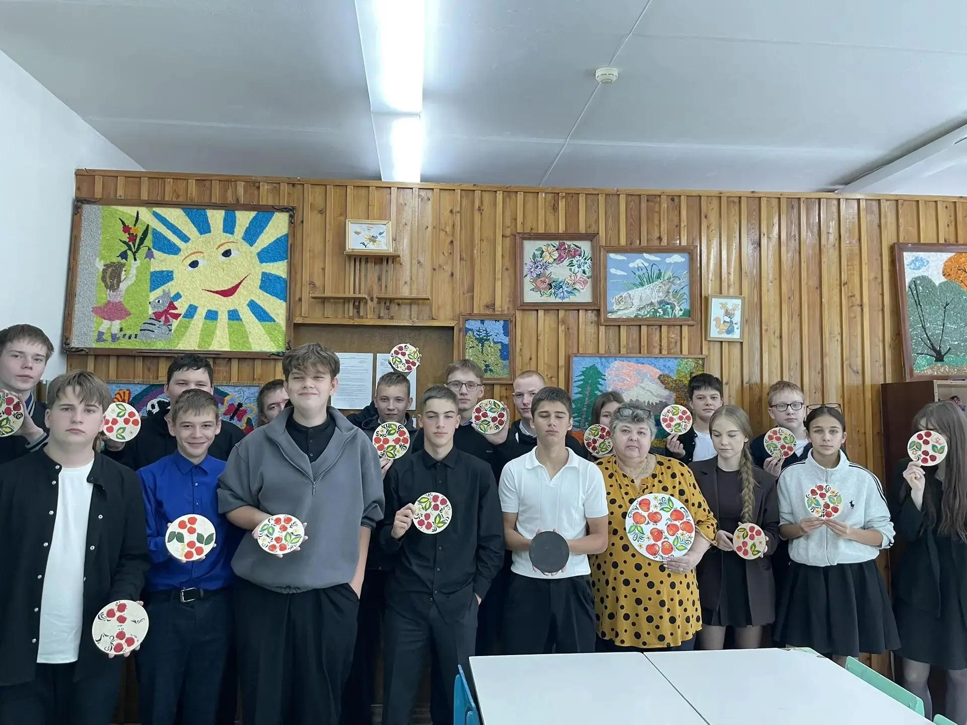 #мастер-класс по росписи по дереву в рамках проекта #ПушкинскаяКарта