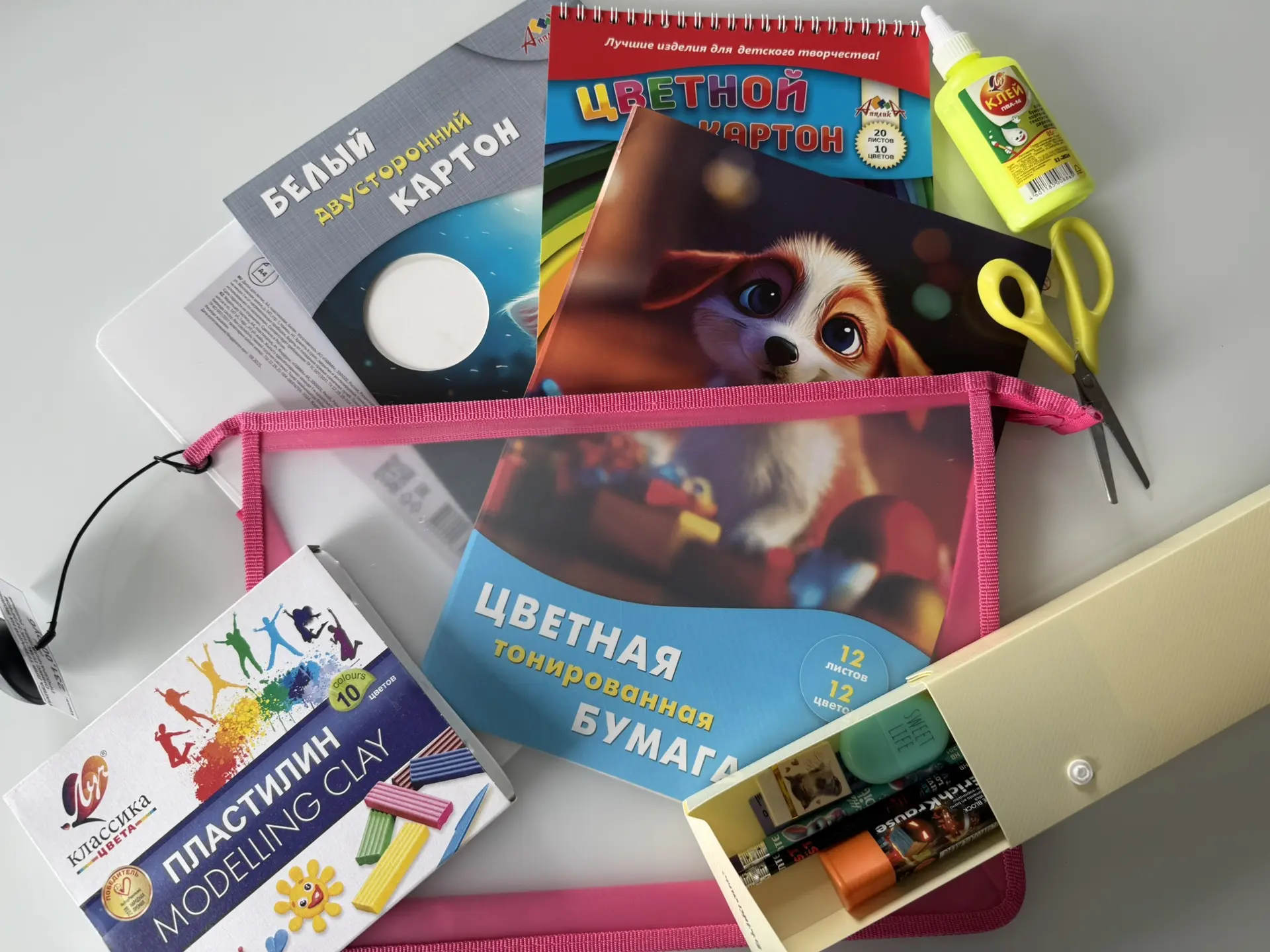 👌Собираем папку для труда.