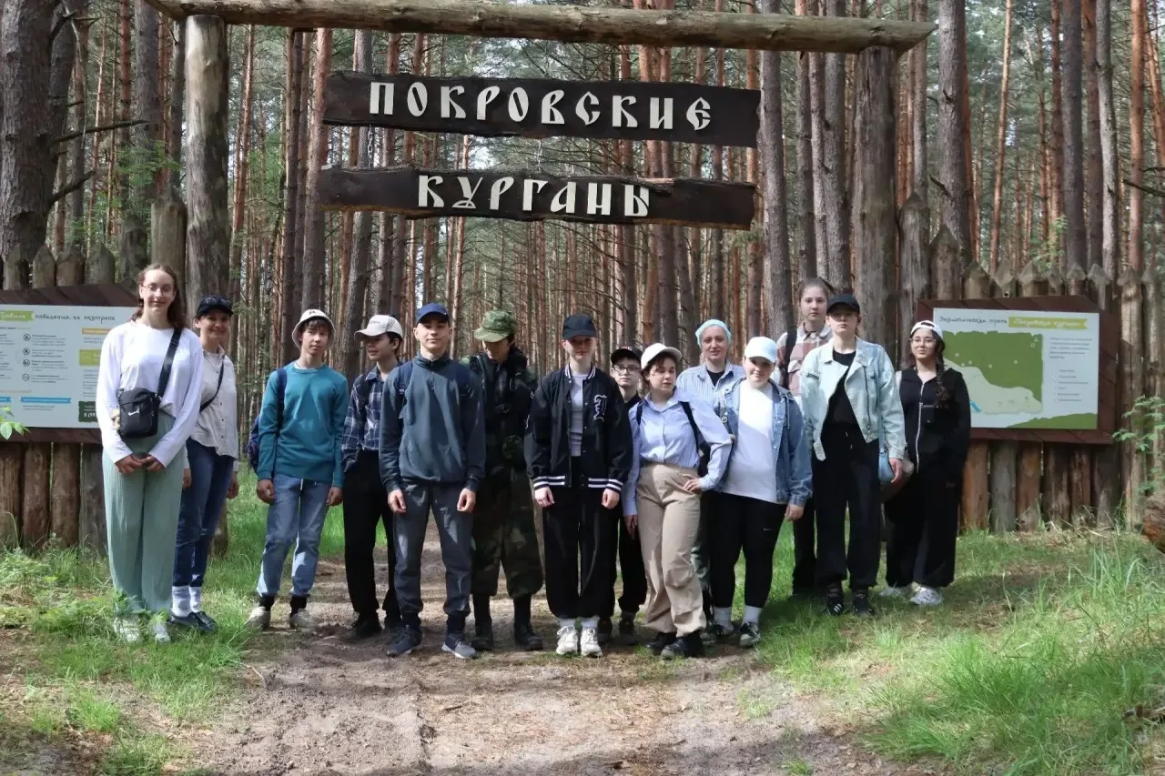 Эко-приключение в "Угре": "Веснушки" покоряют "Покровские курганы" и знакомятся с выхухолью!  Первый