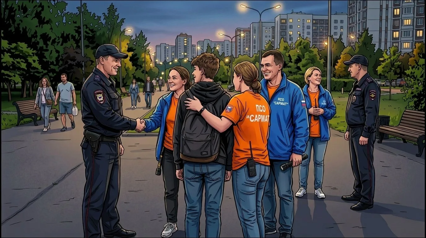 👮‍♂️ В Орле полицейские и волонтёры ПСО «Сармат» всю ночь искали подростка 2011 года р...