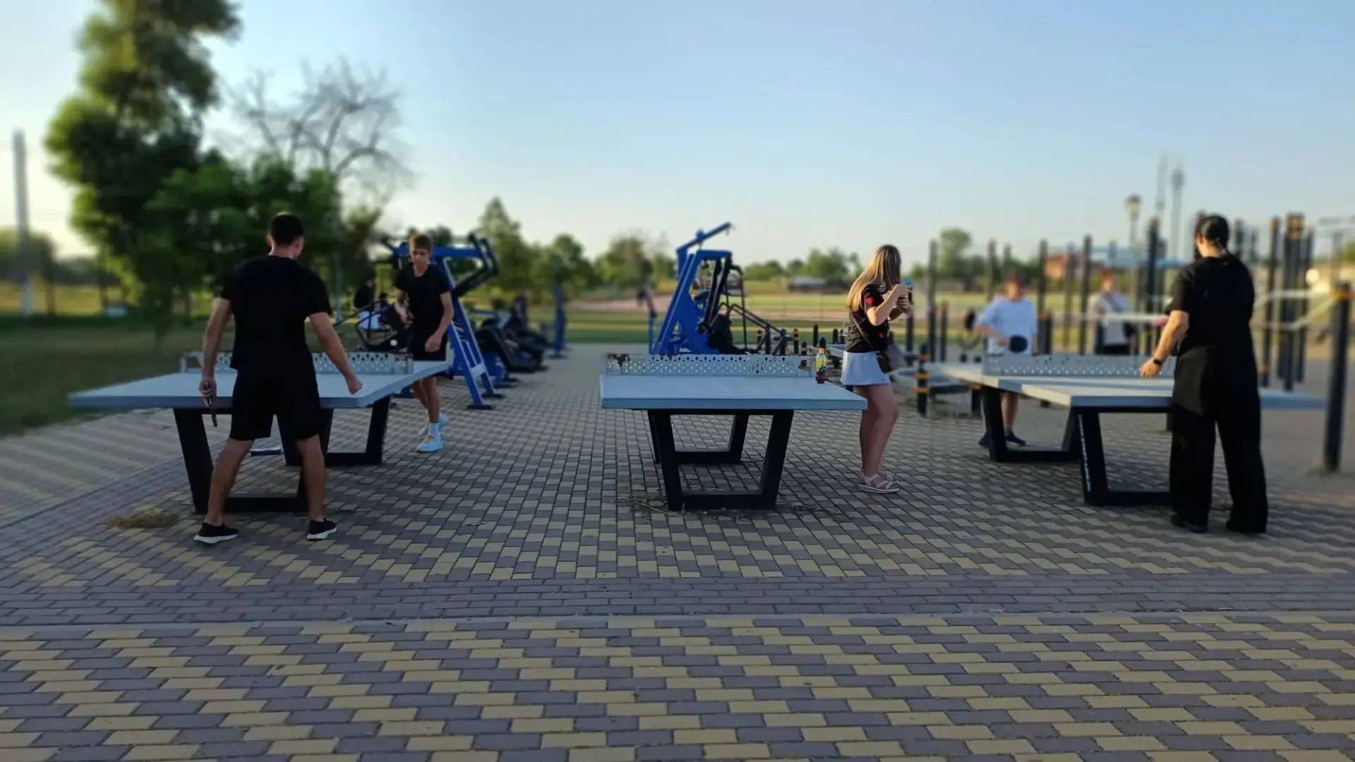 На вечерней спортивной площадке "Олимп"21.07.2026 года прошёл турнир по настольному теннису. 
#Каник