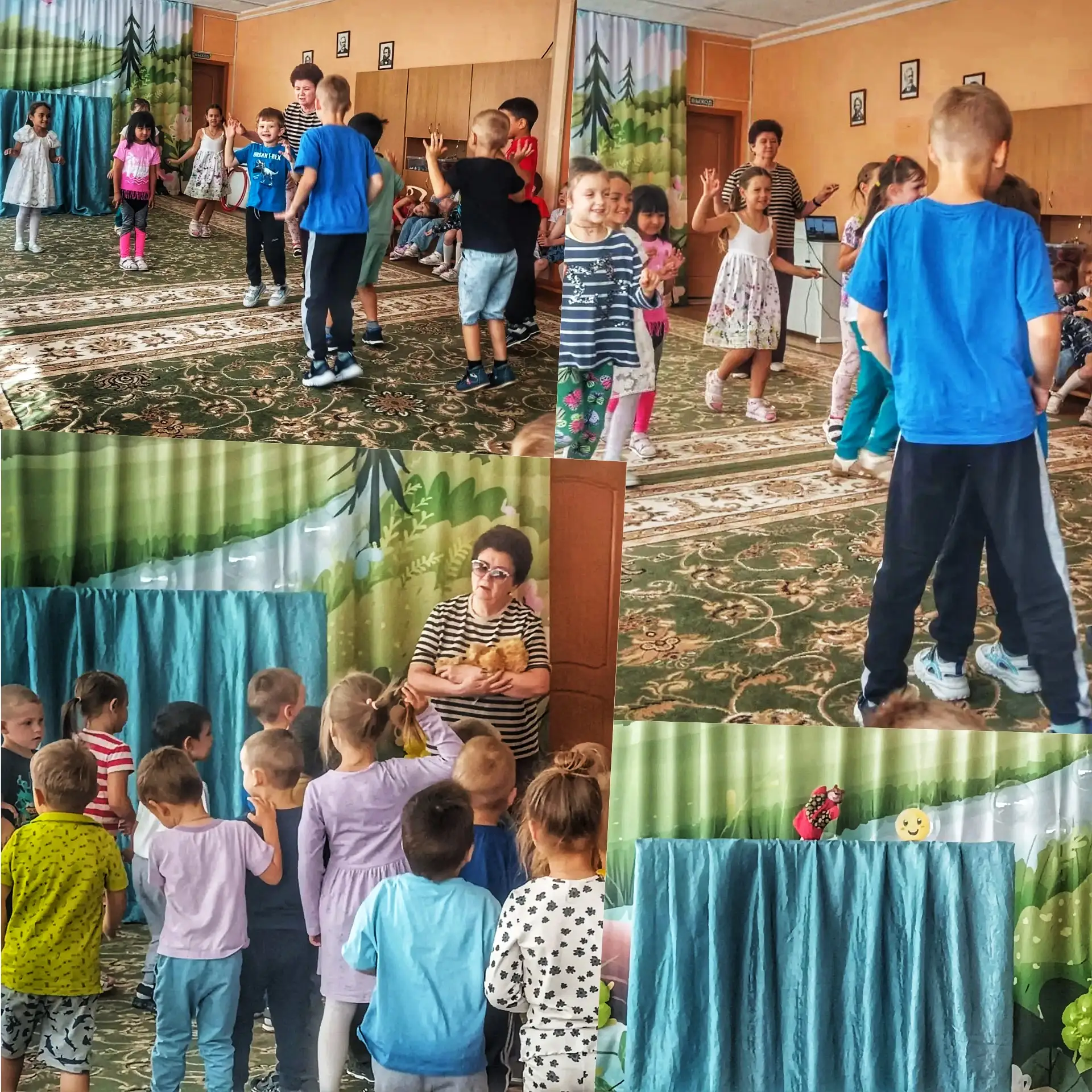 ☀️🧒👧🏼🏡 Сегодня дошкольное отделение гимназии №2 м.о. Чехов (здание 3, п. Васькино) превратилось 