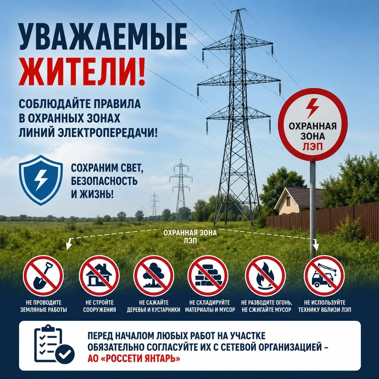 ⚡ Уважаемые жители!