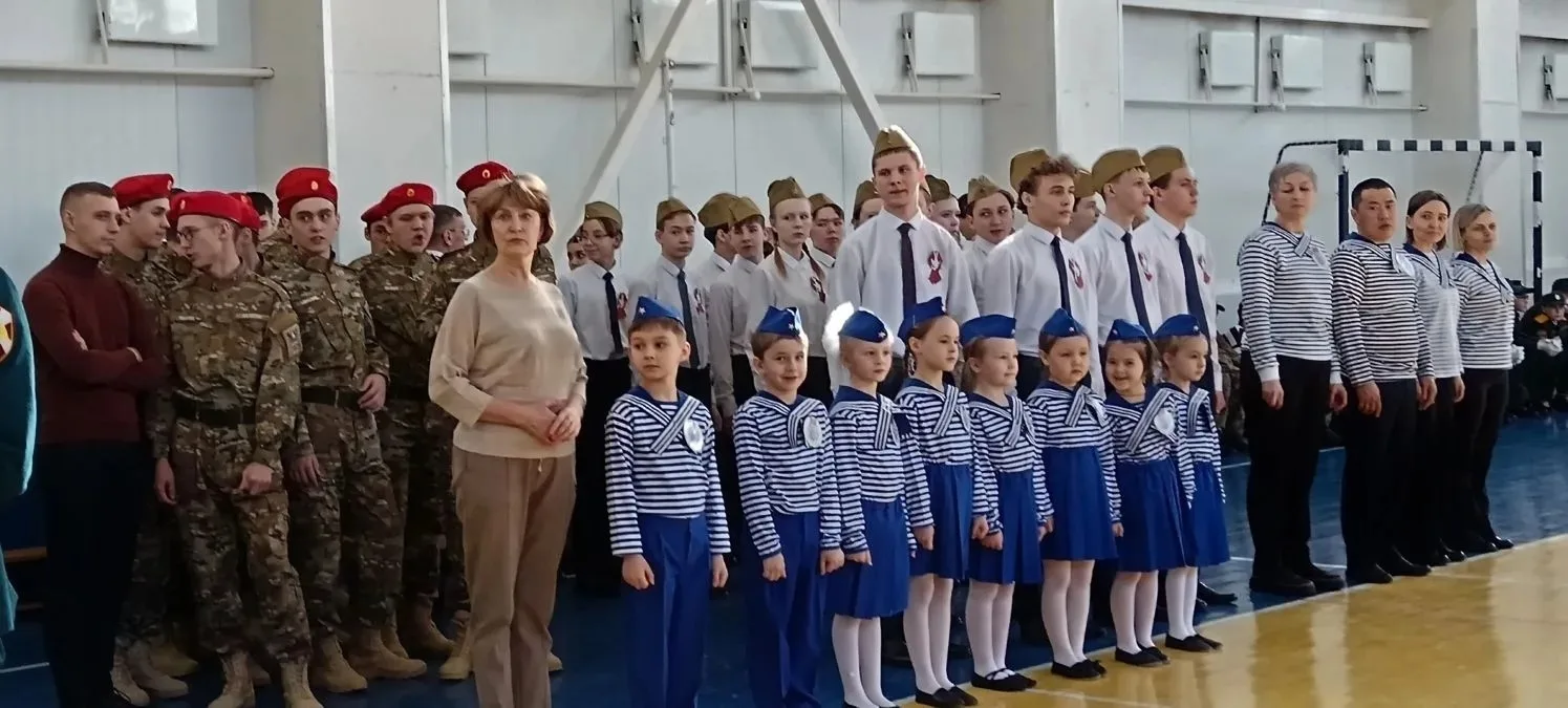 🥁 «На знамя Победы равняем шаг»!  Мы не только участвовали в городском этапе конкурса, но и принимал