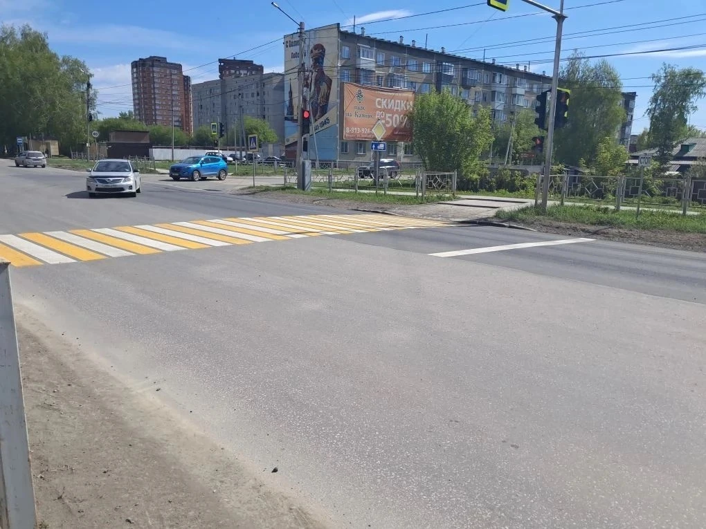 В Бердске начали ремонт провала на перекрёстке Рогачёва и Красноармейской  Продолжаются работы по 