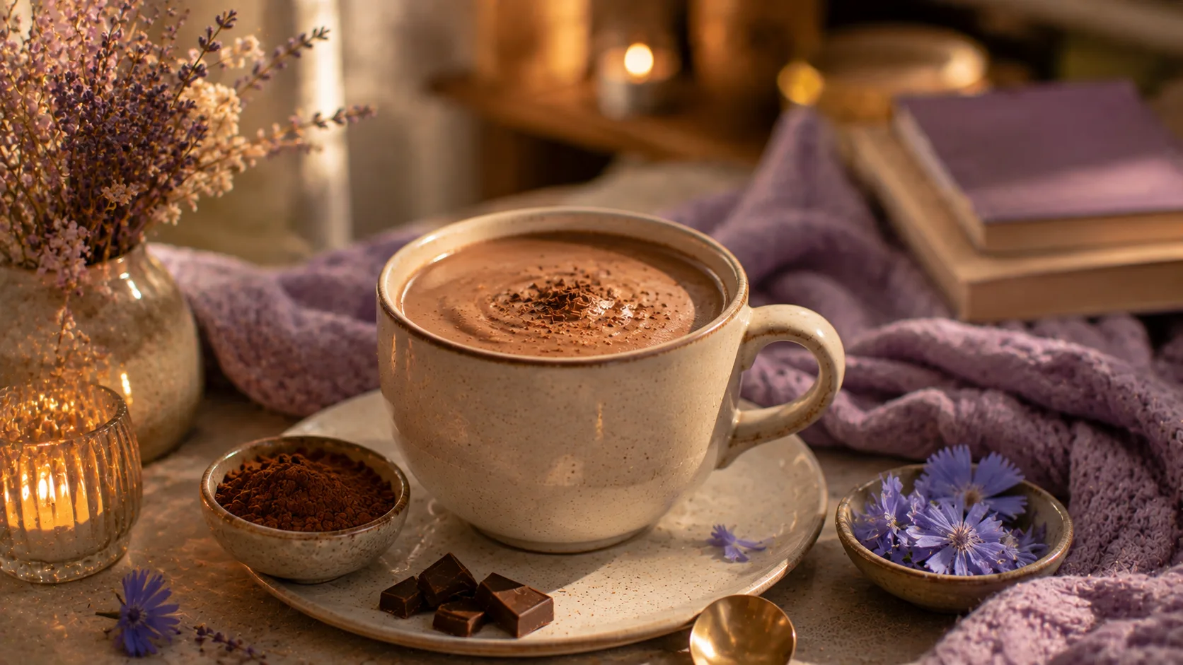 🍫 ШОКОЛАДНЫЙ ЦИКОРИЙ С ЩЕПОТКОЙ СОЛИ