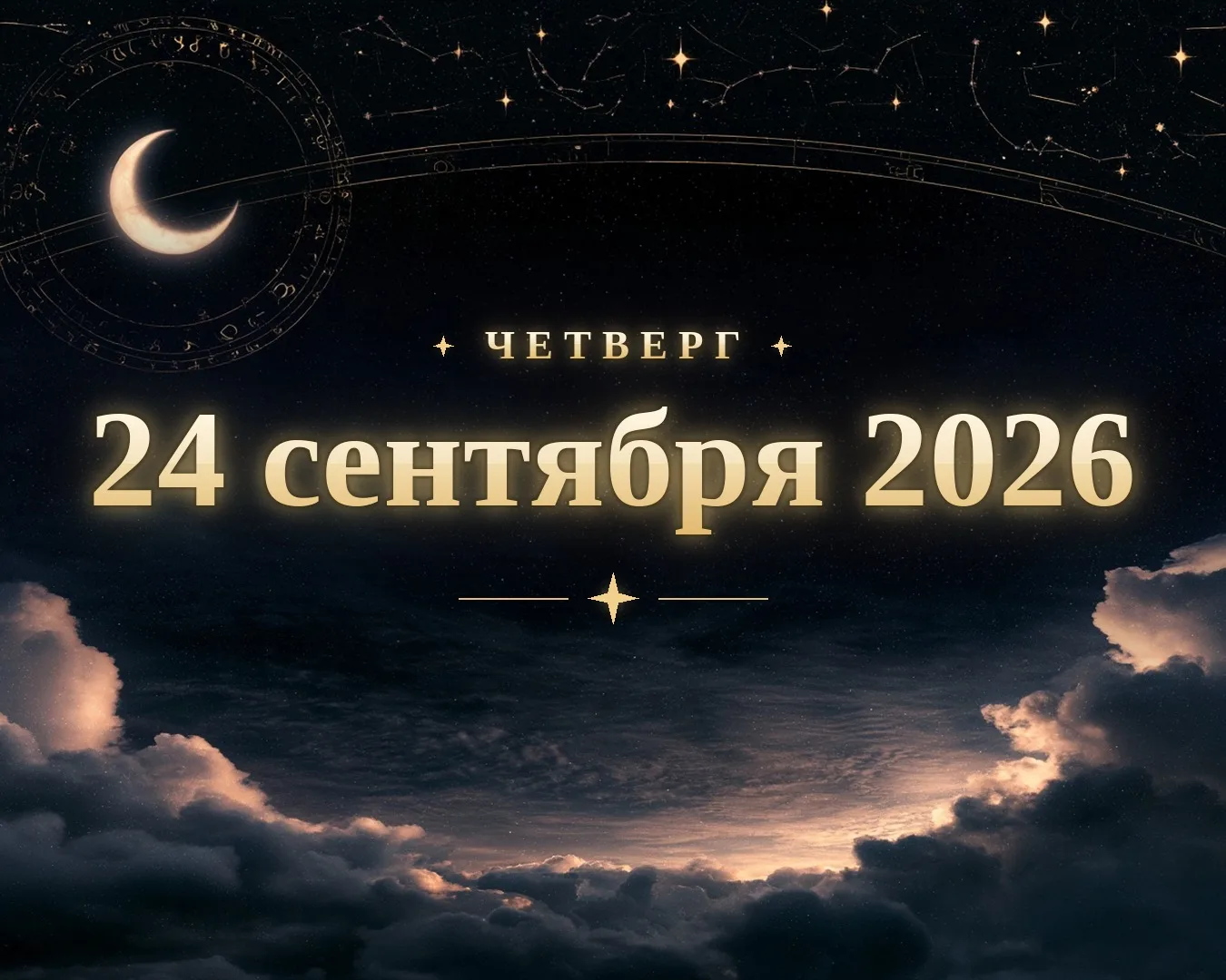 ПРОГНОЗ НА 24 СЕНТЯБРЯ 🌙