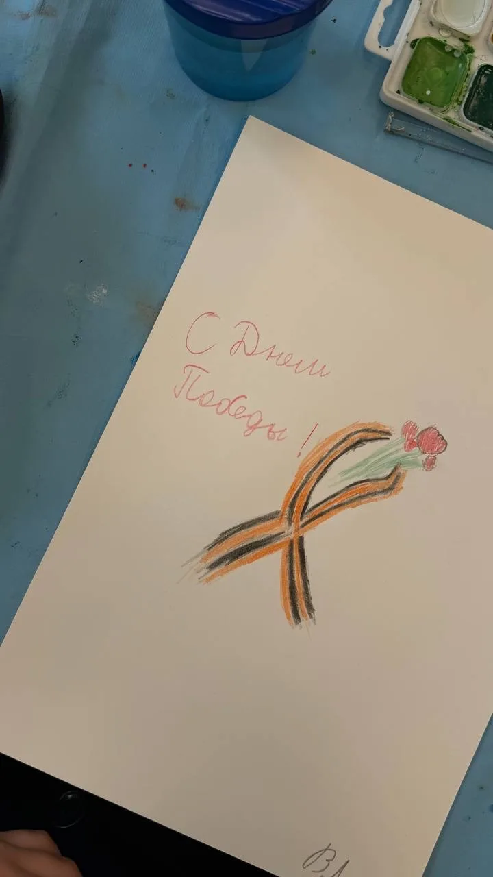 НАШИ #Уроки #ДеньПобеды #Творчество #ПамятьПоколений  В преддверии 9 Мая на уроках изобразительного 