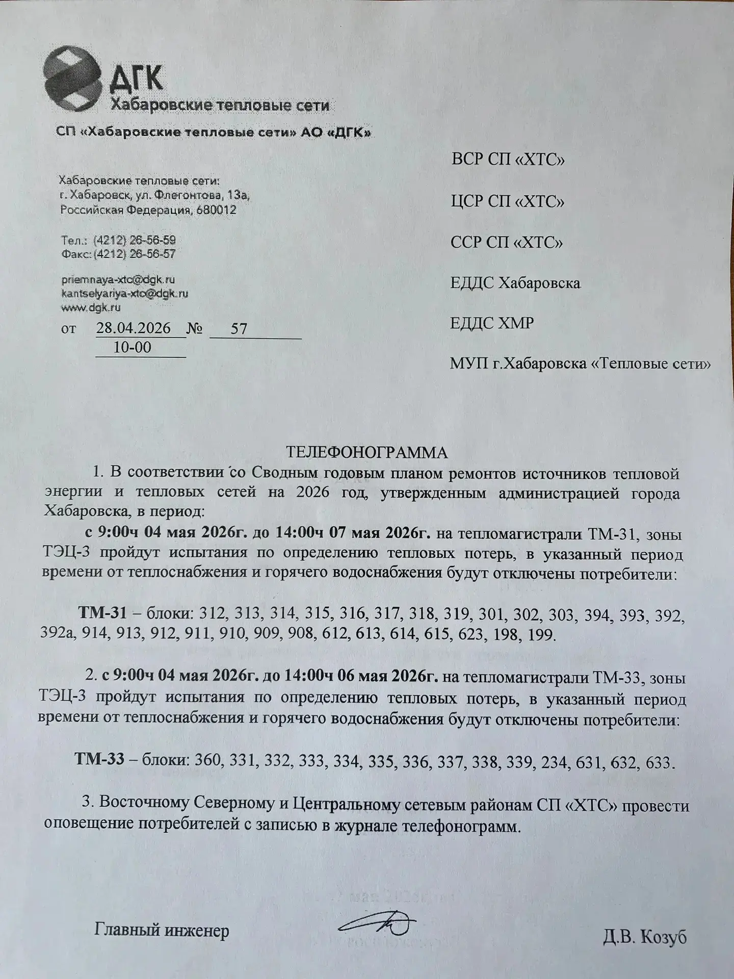 Медиа публикации
