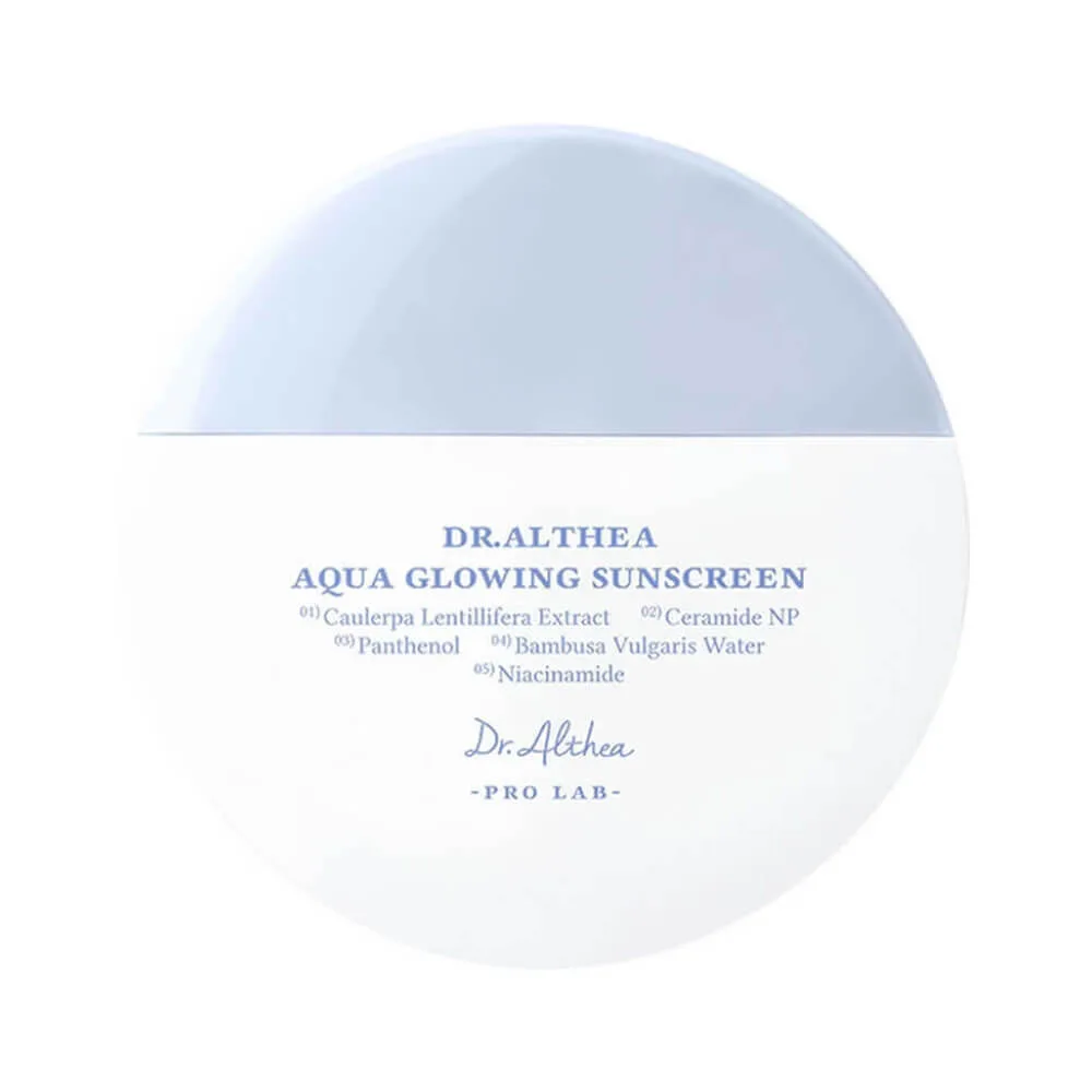 Увлажняющий солнцезащитный крем Dr. Althea Aqua Glowing Sunscreen SPF50+ PA++++