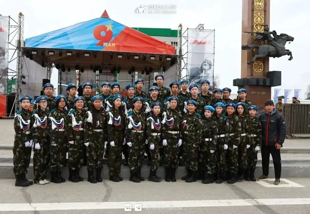 9 мая в Якутске состоялся торжественный военно-патриотический парад, посвящённый 81-й годовщине Побе