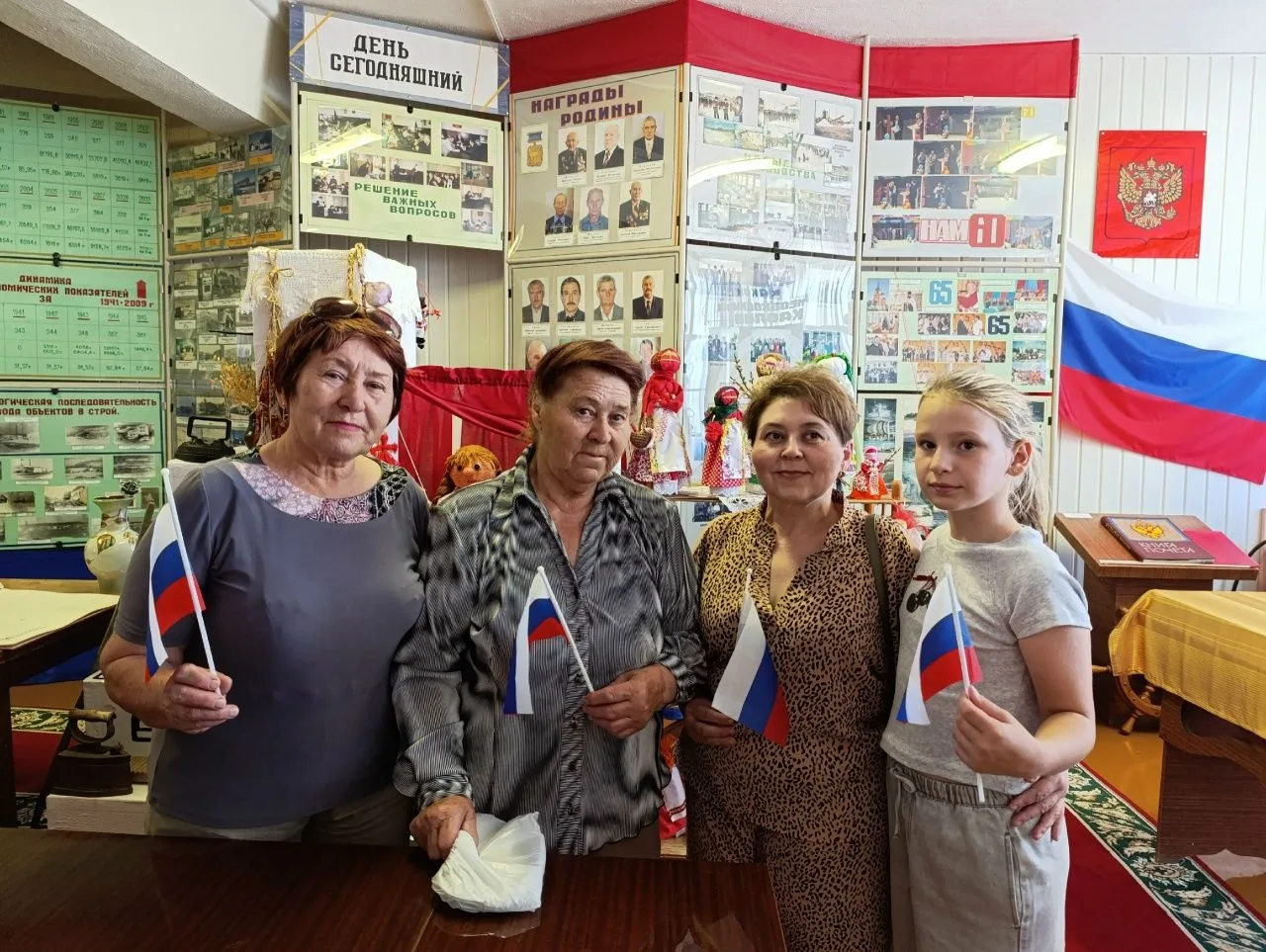19 августа в музее прошла очередная семейная экскурсия «На встречу с прошлым».
