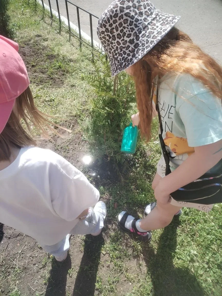 🌱 Наши зеленые друзья 🌱

Воспитанники лагеря «Радуга» продолжают заботливо ухаживать за недавно по