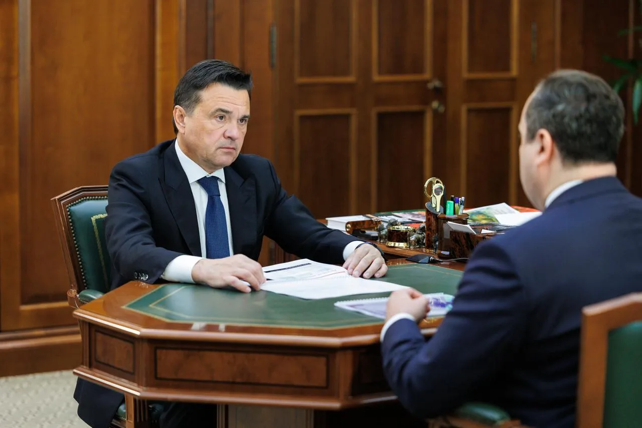 🤝 Губернатор Андрей Воробьев провел рабочую встречу с главой округа Королев 

Игорь Трифонов расска