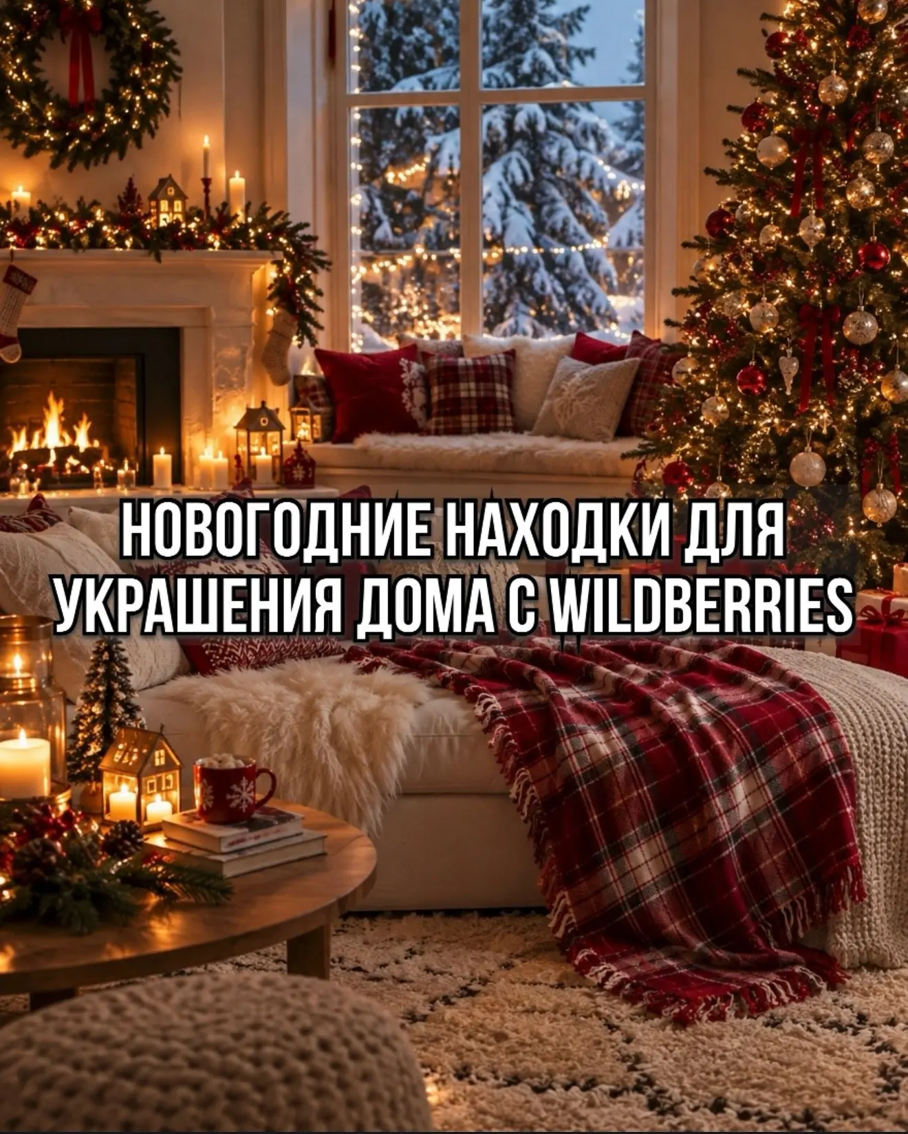 Подборка новогодних находок для дома с Wildberries
