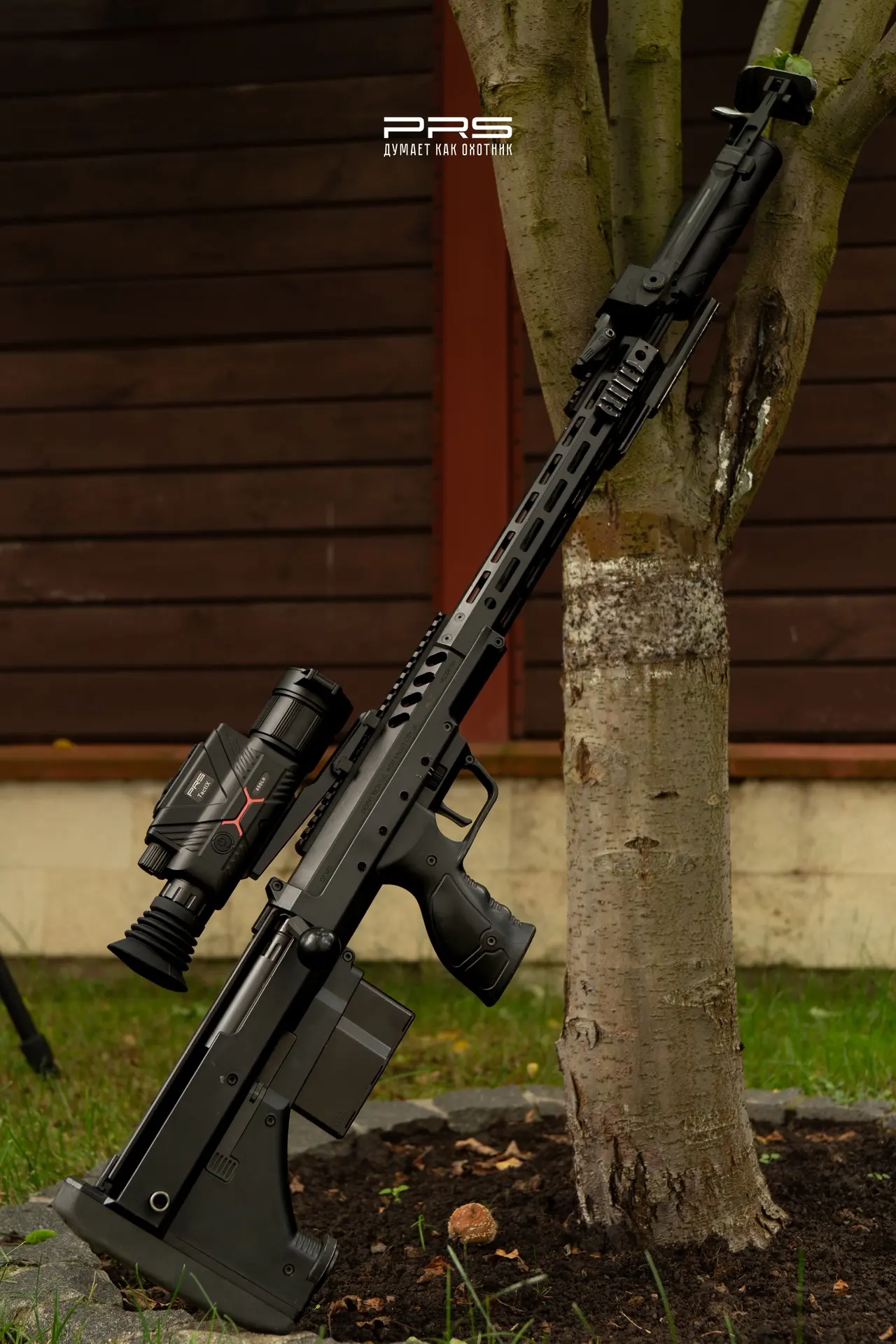 👀 Эстетика PRS TactiX 650LR на карабине Desert Tech SRS — как будто созданы друг для д...