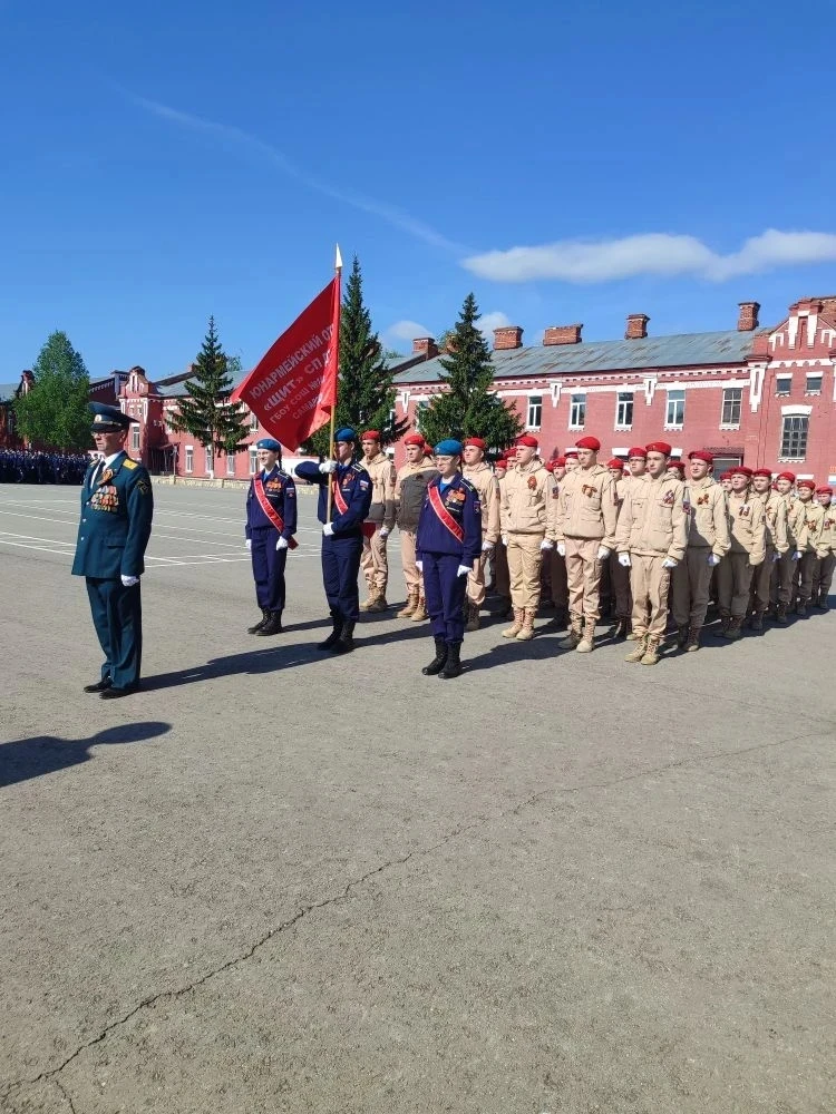 🇷🇺 Кадеты «Юный патриот» — участники Парада Победы!  9 мая на строевом плацу Сызранского высшего вое