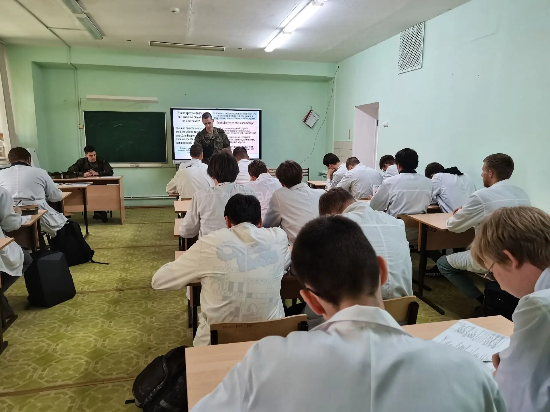 Встреча с представителями Пункта отбора на военную службу по контракту