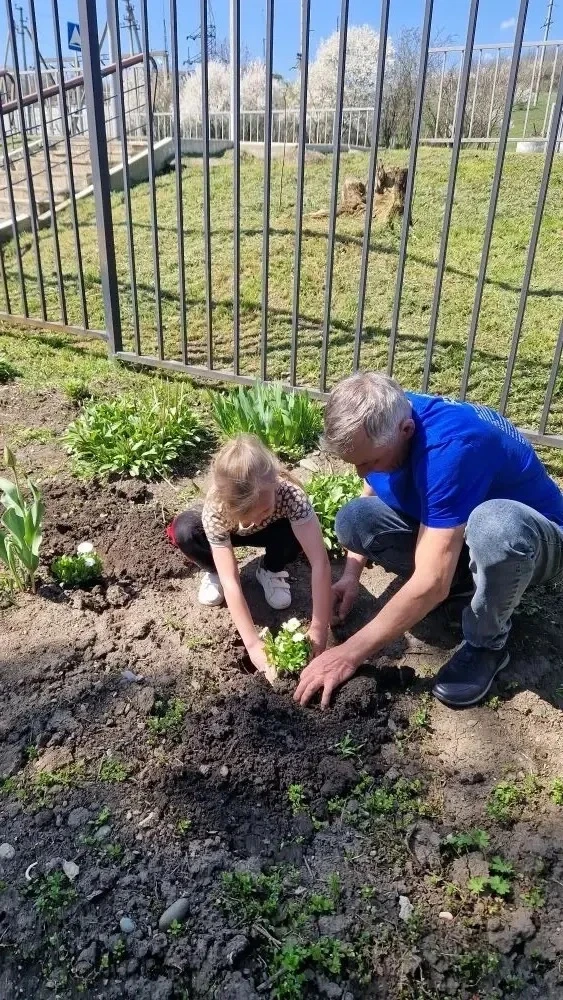 🌷В округе проходит целый цикл мероприятий, посвящённых Дню Победы  В станице Георгиевской учащиеся ш