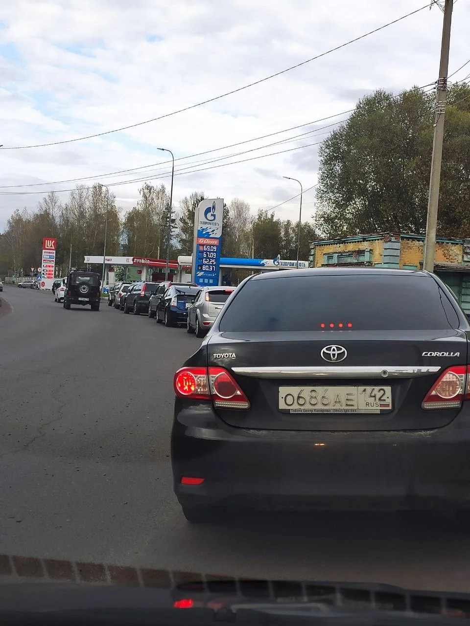 Обстановка на АЗС