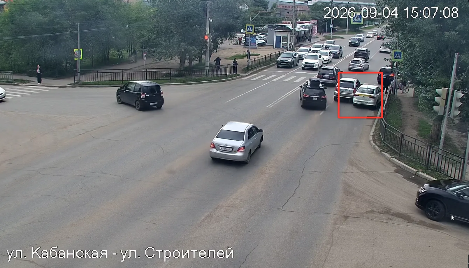 ✅ На  перекрестке ул. Кабанская - ул. Строителей, произошло ДТП с участием двух легковы...