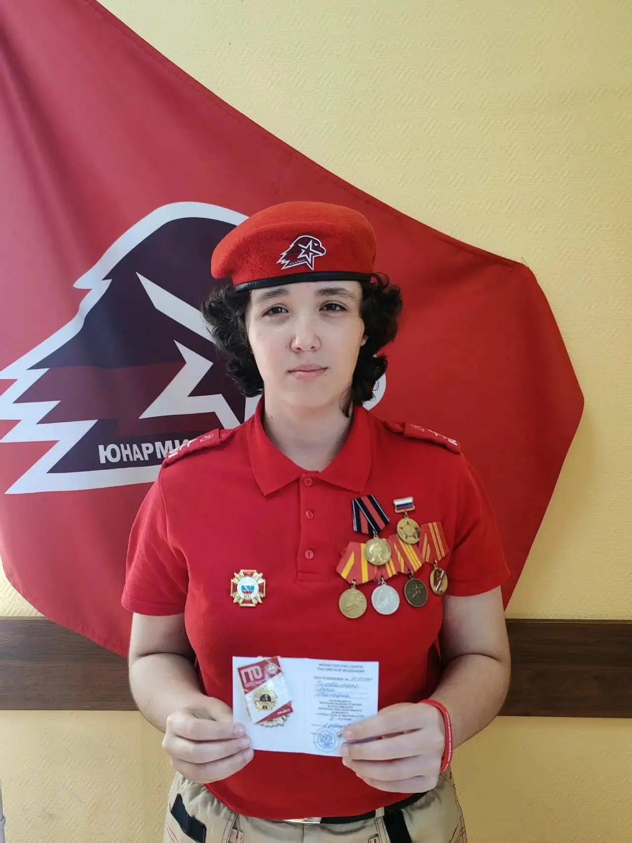 Мы спешим поделиться замечательной новостью! Юнармеец нашего отряда «Имени дважды Героя...