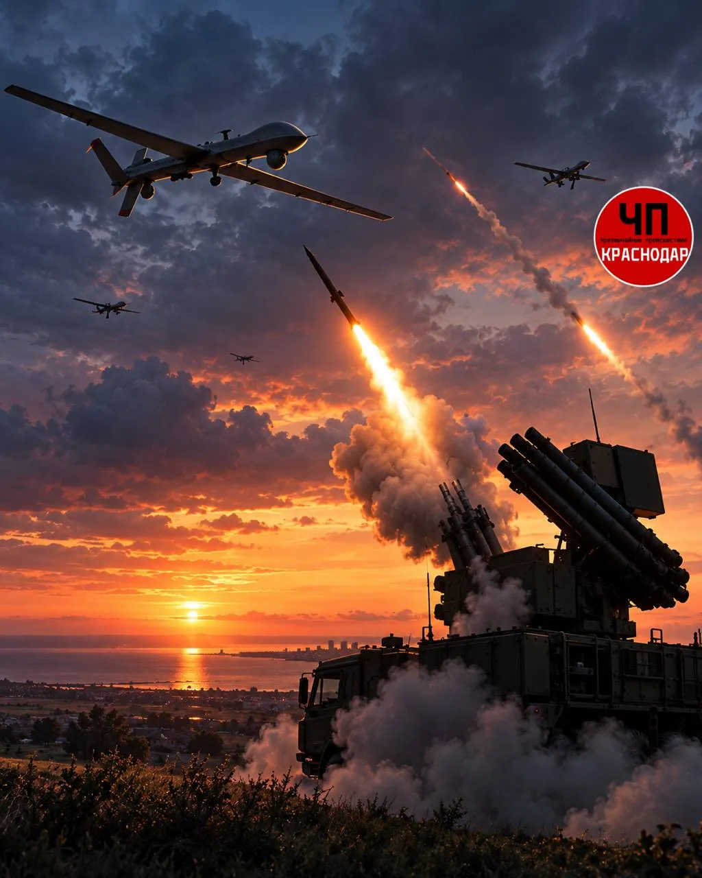 🚨 Над Россией сбили 227 БПЛА.