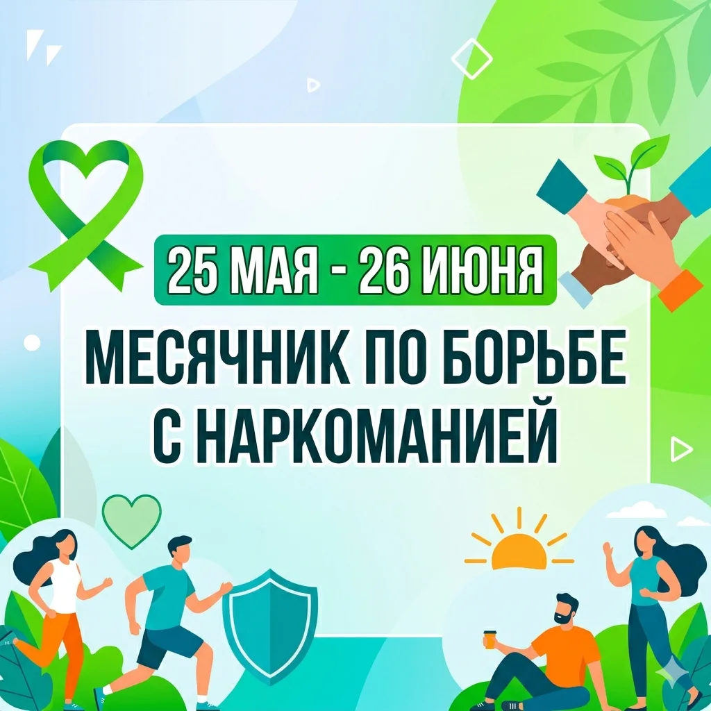 С 25 мая по 26 июня на территории Камешковского округа проводится Месячник по борьбе с наркоманией. 