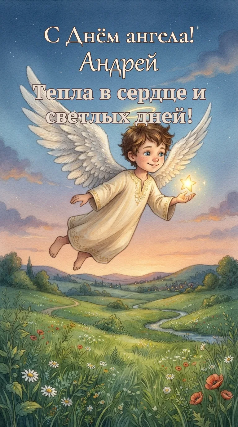 💐 7 октября — с именинами, Андрей!