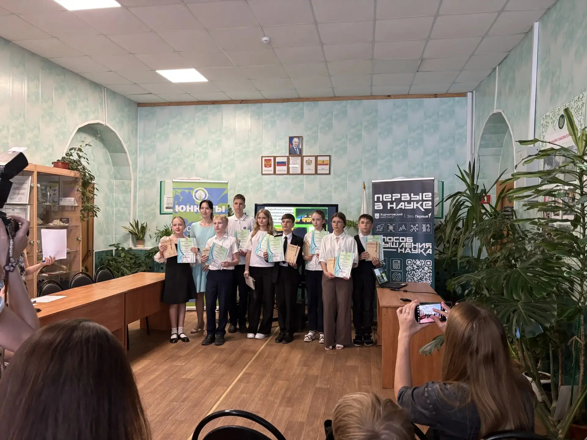 🌍 Поздравляем Семёна Муравьёва с победой на городском конкурсе «Наш край Рязанский»!