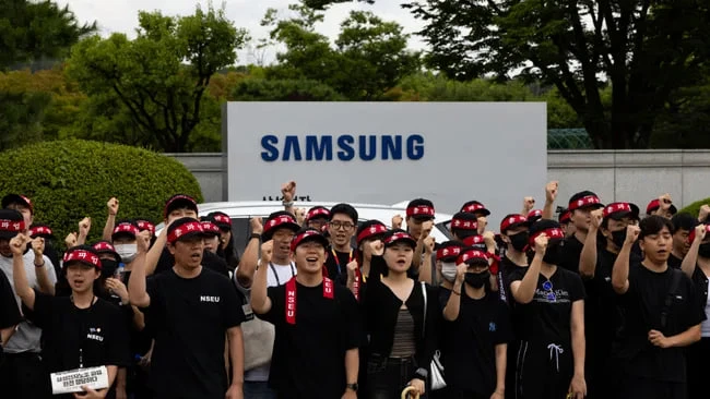 Samsung решилась замять забастовку рабочих в самый последний момент — всего за 10 дней ...