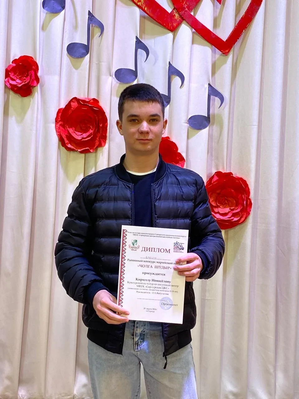 💫 29 марта в Сернурском РЦКиД состоялся районный конкурс марийской песни «Чолга шÿдыр»...