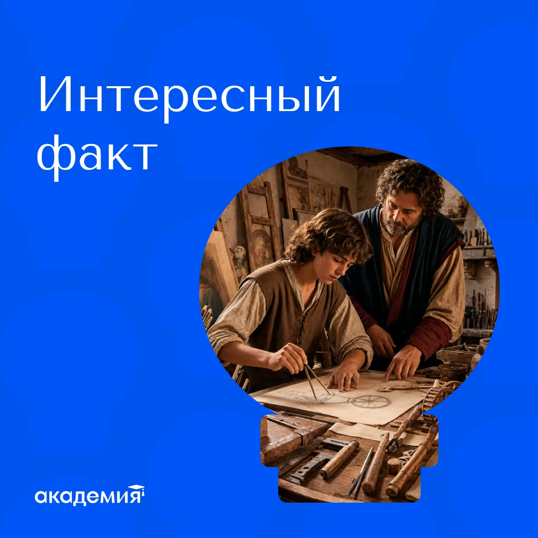 🎨 А вы знали, что Леонардо да Винчи — это идеальный пример студента колледжа