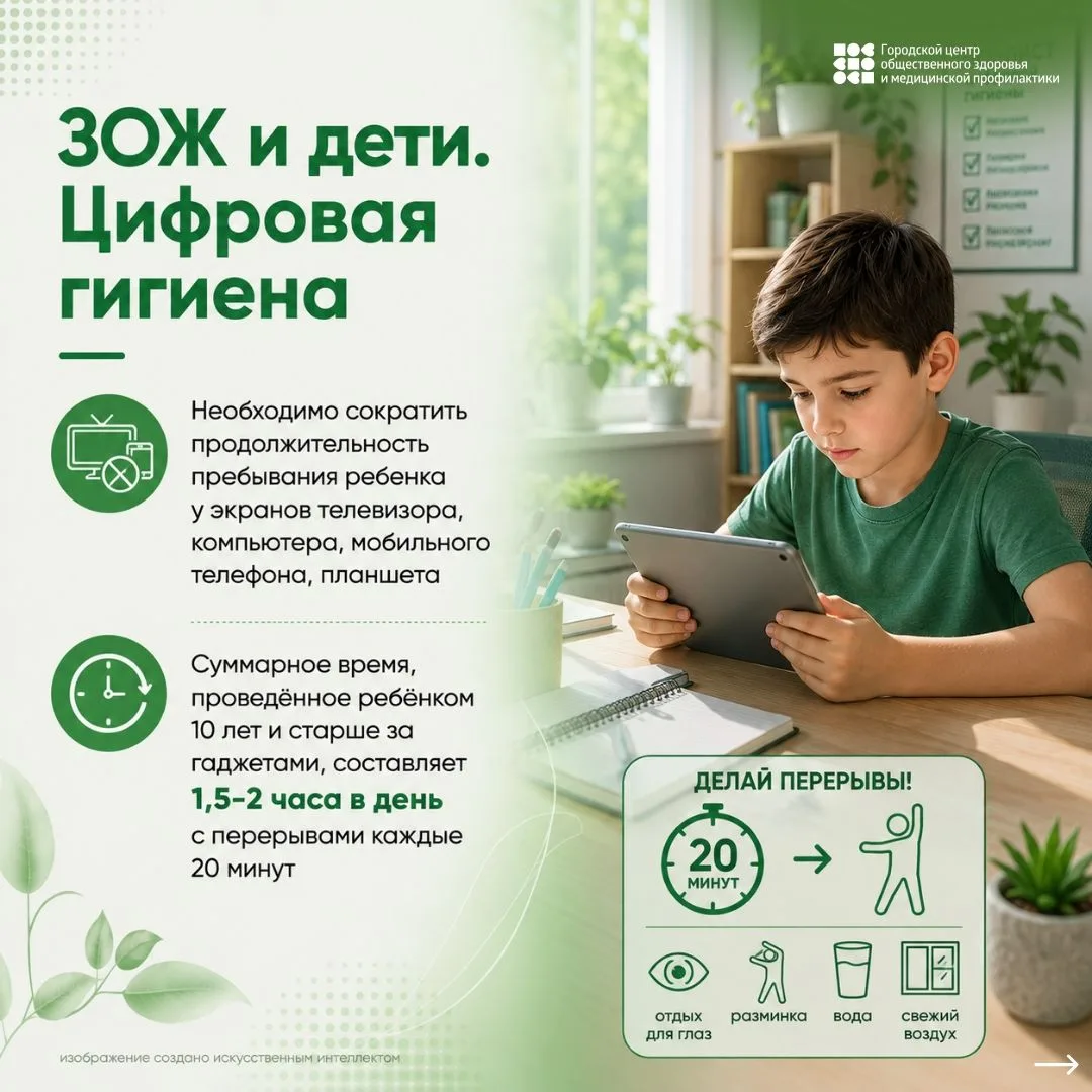 Информация от Городского центра здоровья.