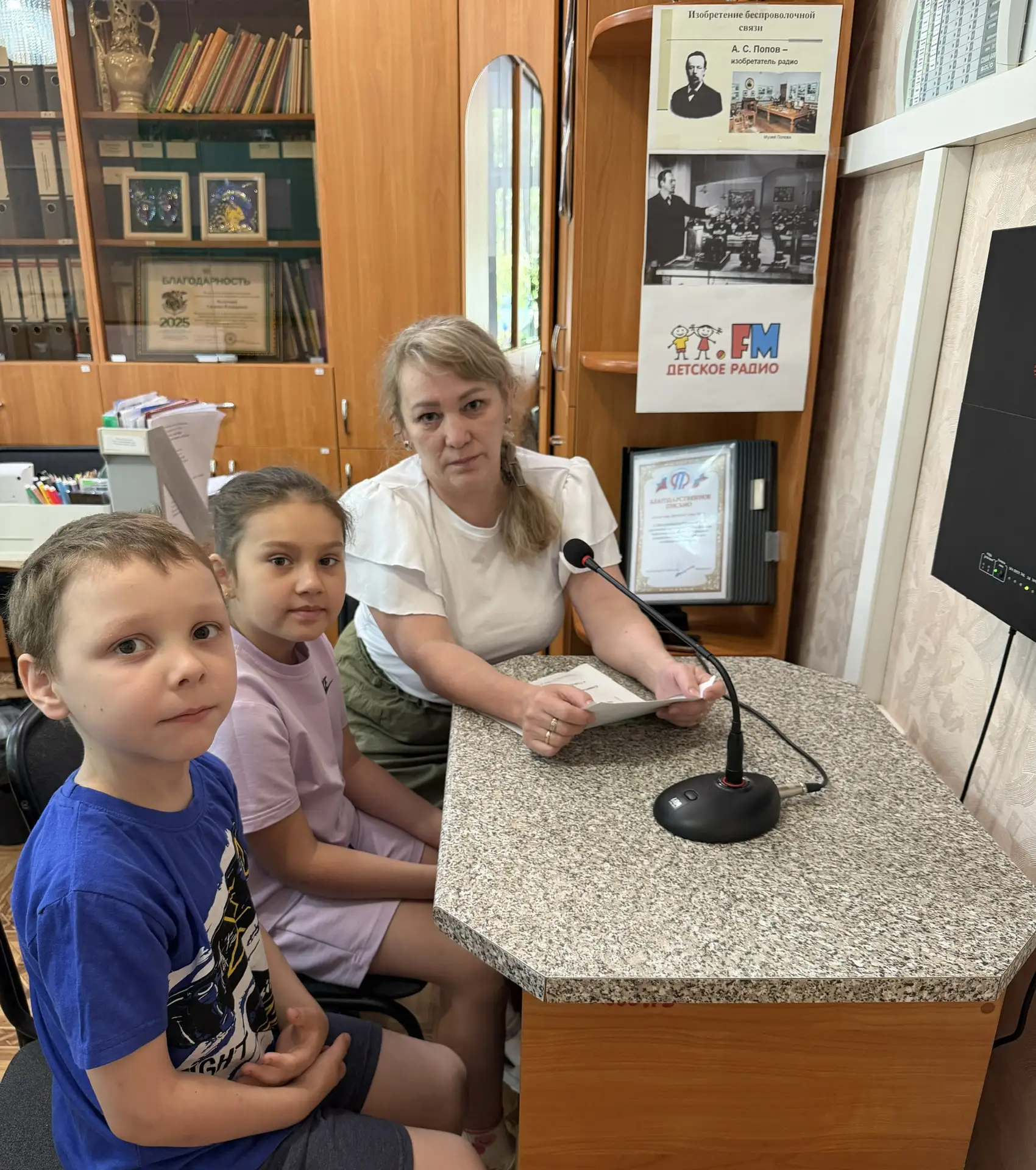 📻В эфире радио "Детские голоса" вместе с ребятами подготовительной логопедической груп...
